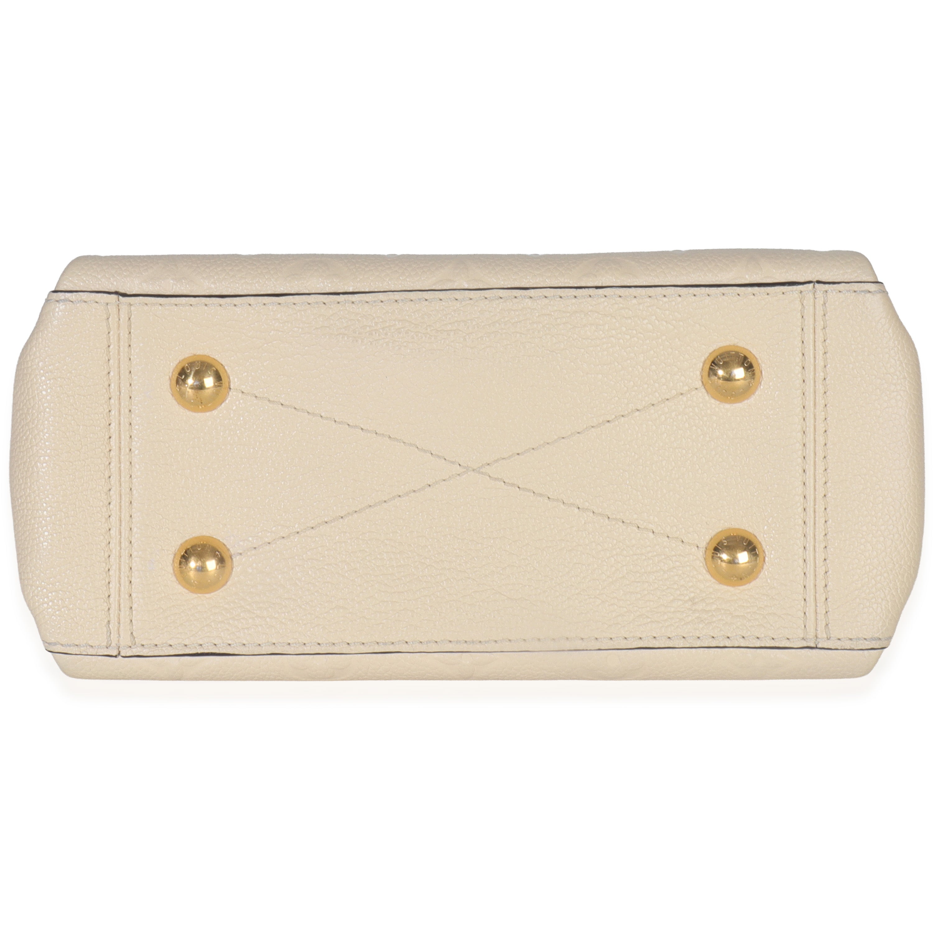 Louis Vuitton Cream Monogram Empreinte Surene BB