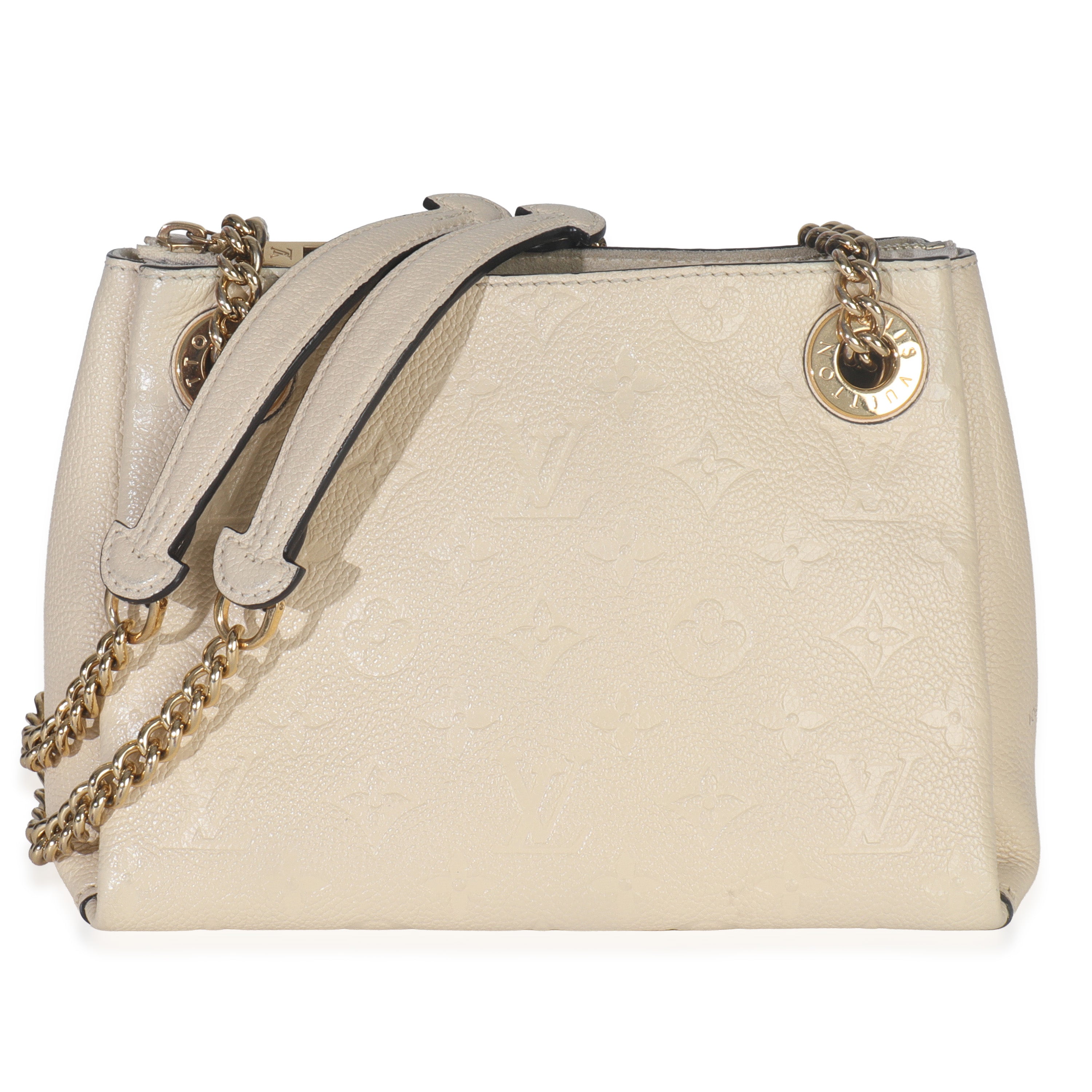 Louis Vuitton Cream Monogram Empreinte Surene BB