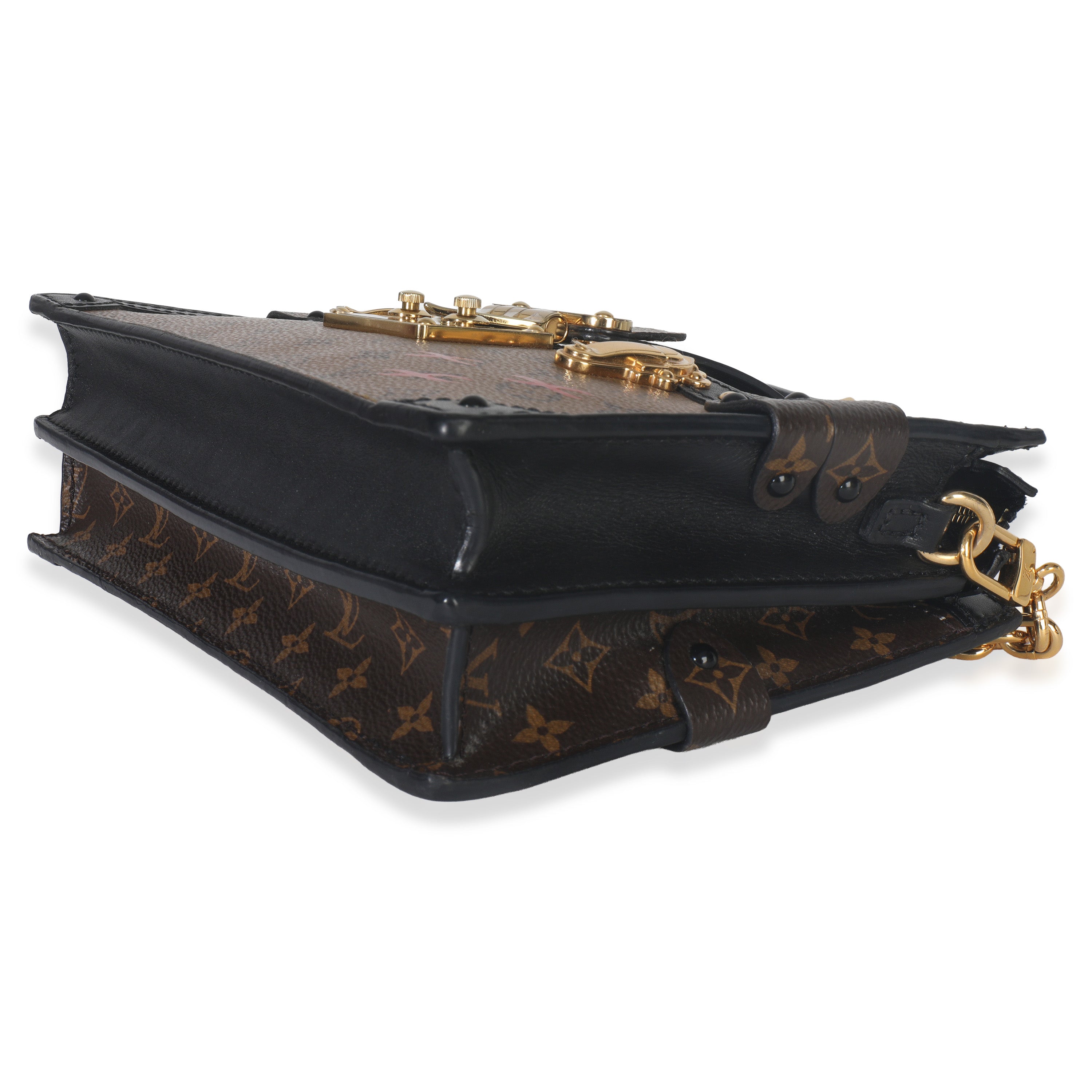 Louis Vuitton Reverse Monogram Canvas Trunk Clutch