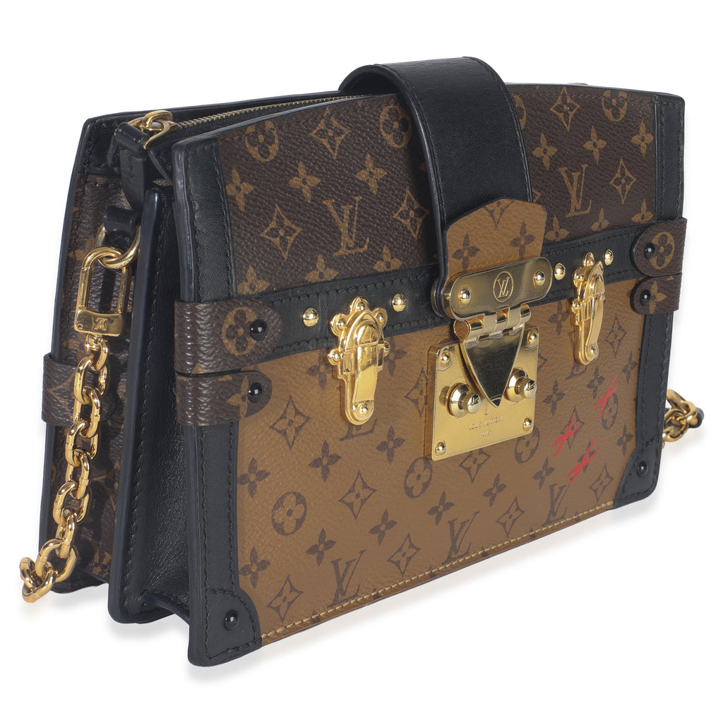 Louis Vuitton Reverse Monogram Canvas Trunk Clutch