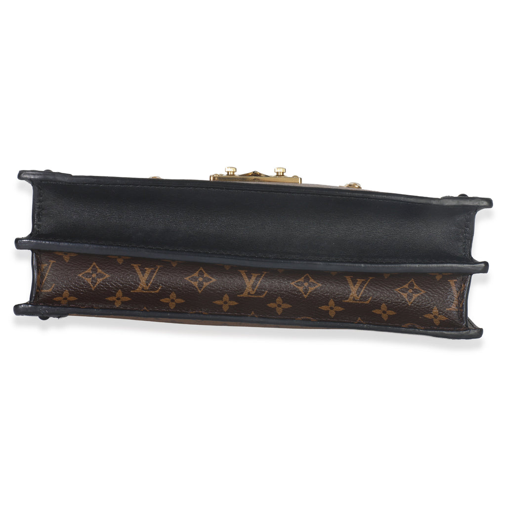 Louis Vuitton Reverse Monogram Canvas Trunk Clutch