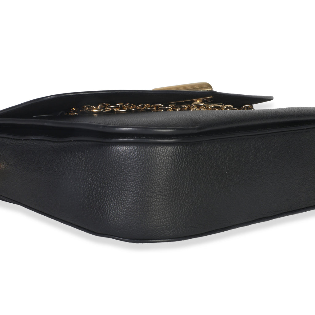 Louis Vuitton Black Monogram Calfskin Very Messenger Bag