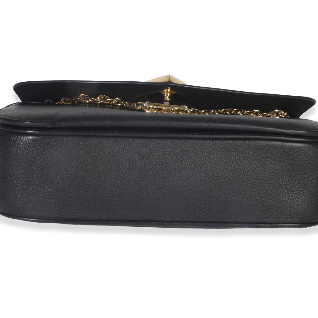 Louis Vuitton Black Monogram Calfskin Very Messenger Bag
