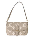 Louis Vuitton Tourterelle Creme Giant Monogram Empreinte Diane