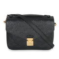 Louis Vuitton Black Monogram Empreinte Pochette Metis