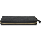 Louis Vuitton Black Monogram Empreinte Clemence Wallet