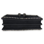 Gucci Black Suede Crystal Small Dionysus Shoulder Bag
