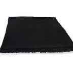 Louis Vuitton Black Silk Wool Monogram Shine Shawl