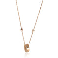 Gucci Rose Gold  Icon GG Star Necklace