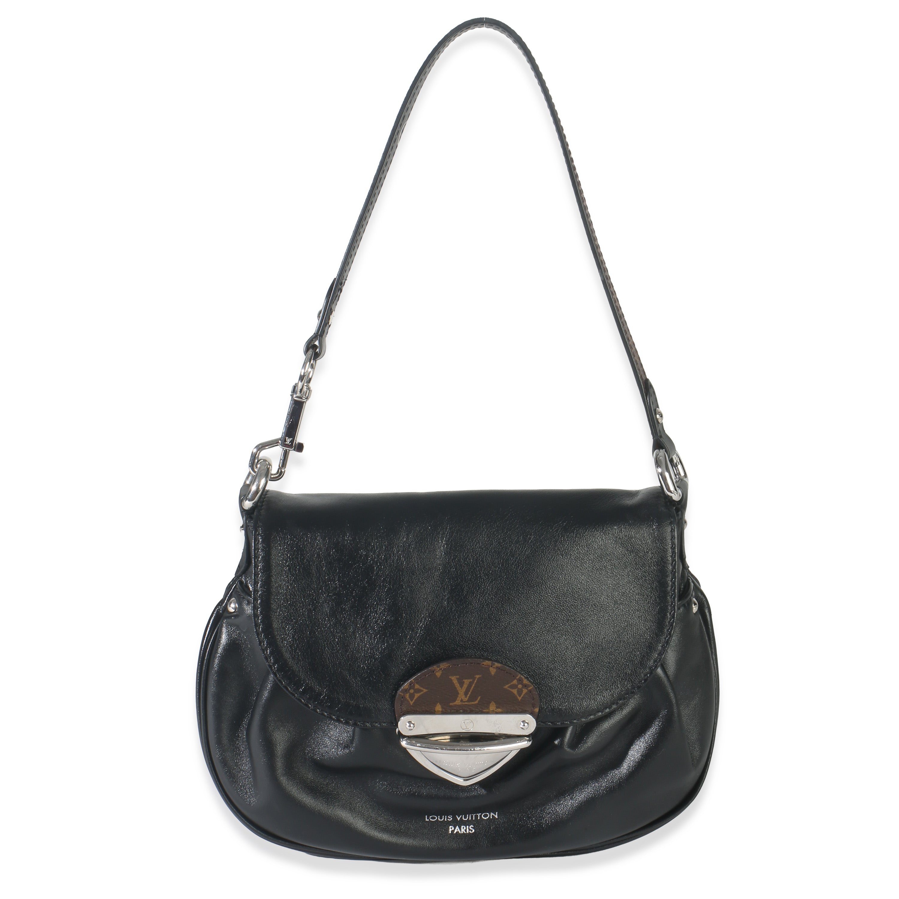 Louis Vuitton Black Lambskin Monogram Sunset Vibe