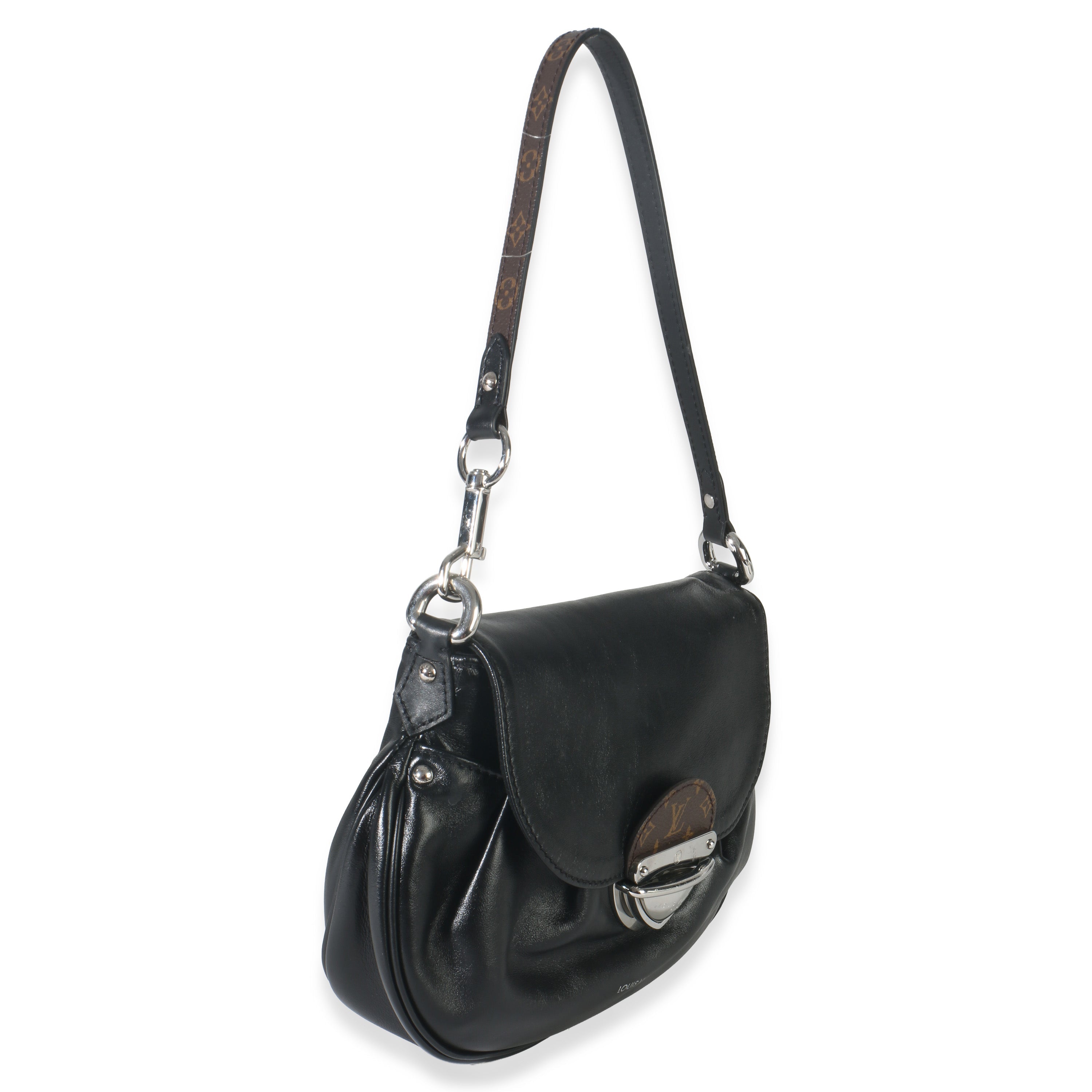 Louis Vuitton Black Lambskin Monogram Sunset Vibe