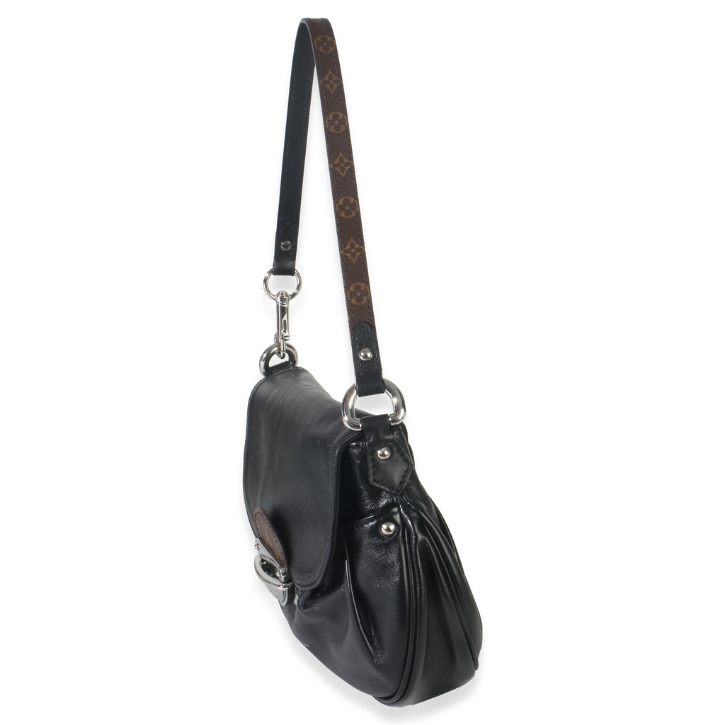 Louis Vuitton Black Lambskin Monogram Sunset Vibe