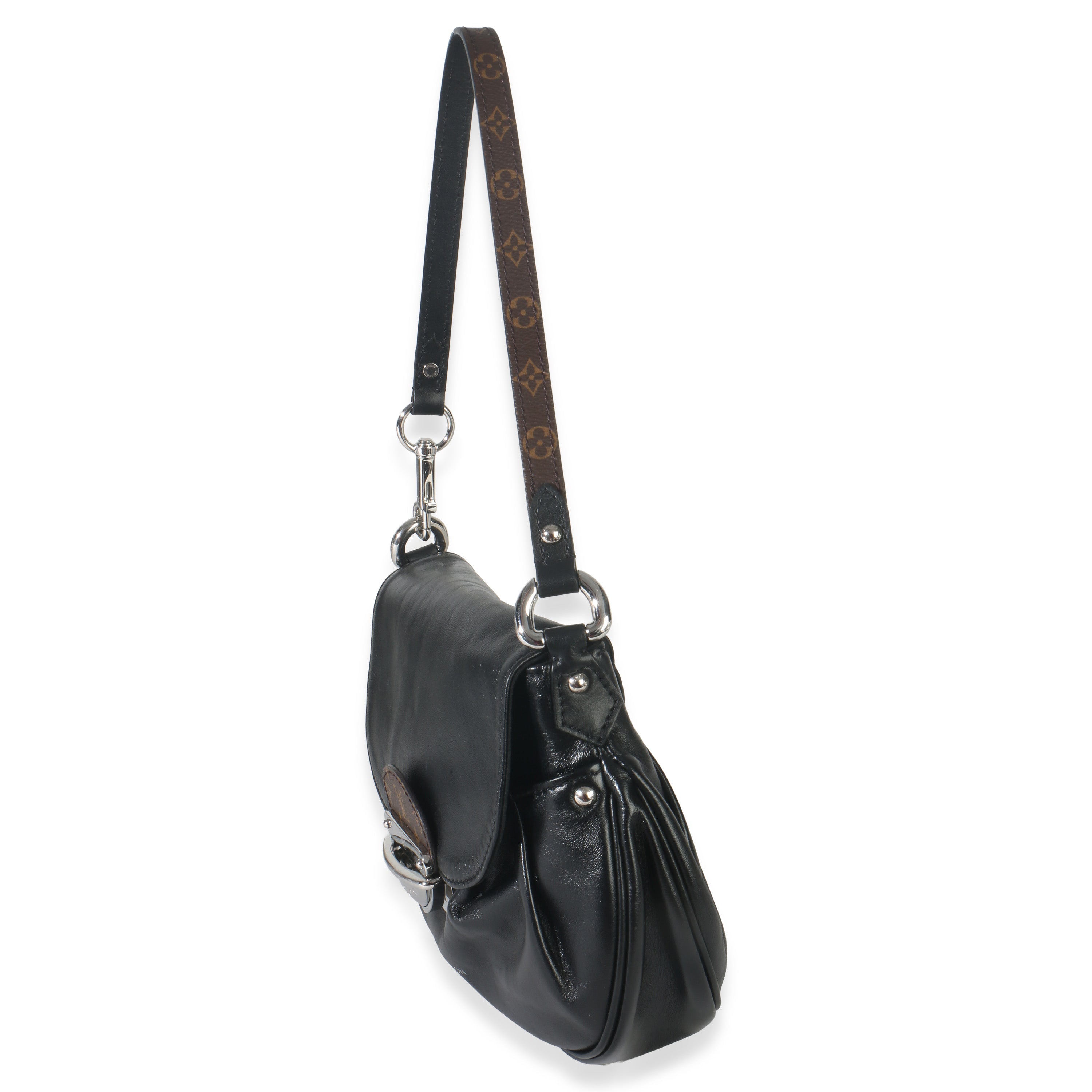 Louis Vuitton Black Lambskin Monogram Sunset Vibe
