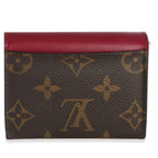 Louis Vuitton Fuchsia Monogram Canvas Zoe Wallet