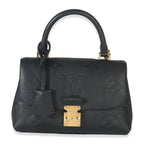 Louis Vuitton Black Giant Monogram Empreinte Madeleine BB