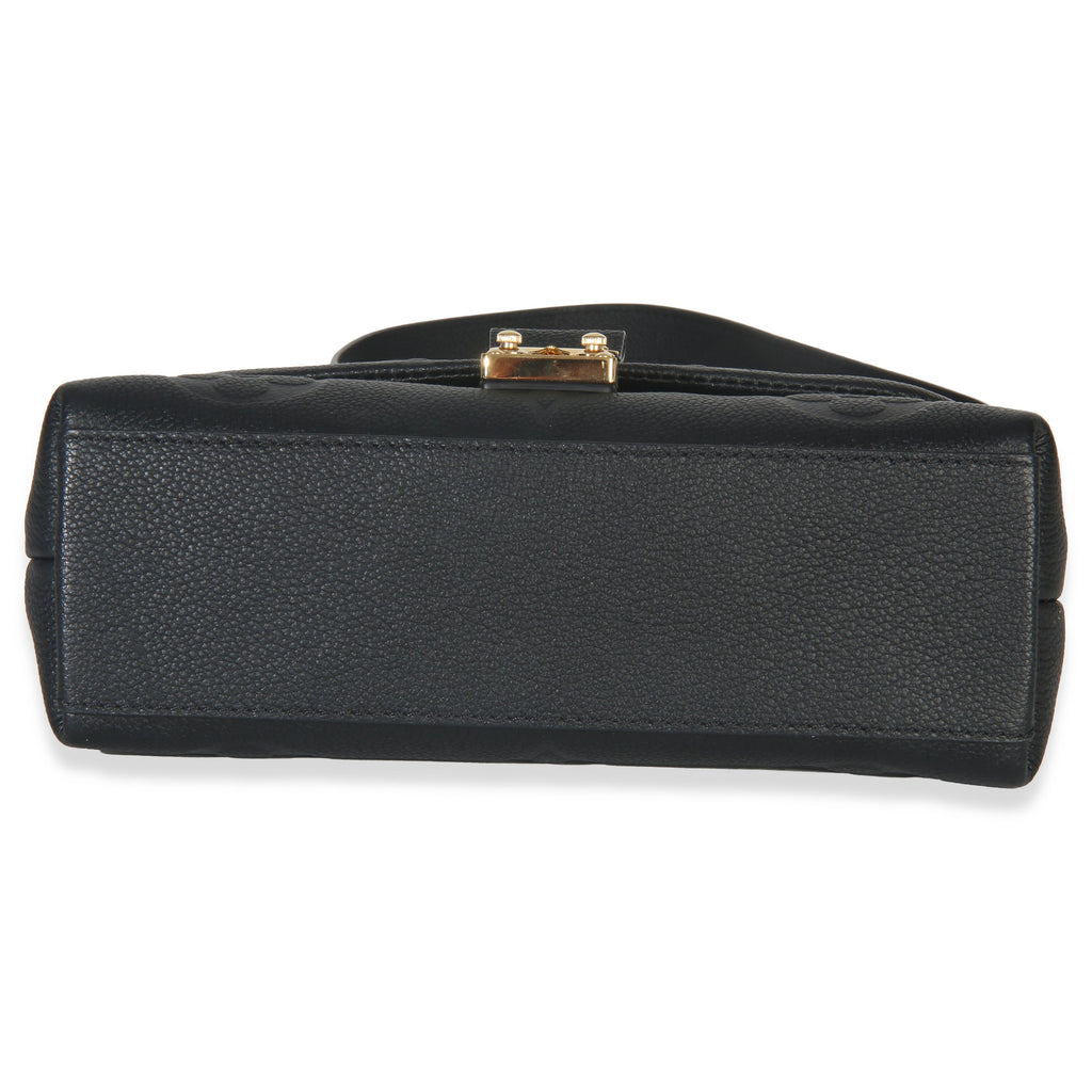 Louis Vuitton Black Giant Monogram Empreinte Madeleine BB