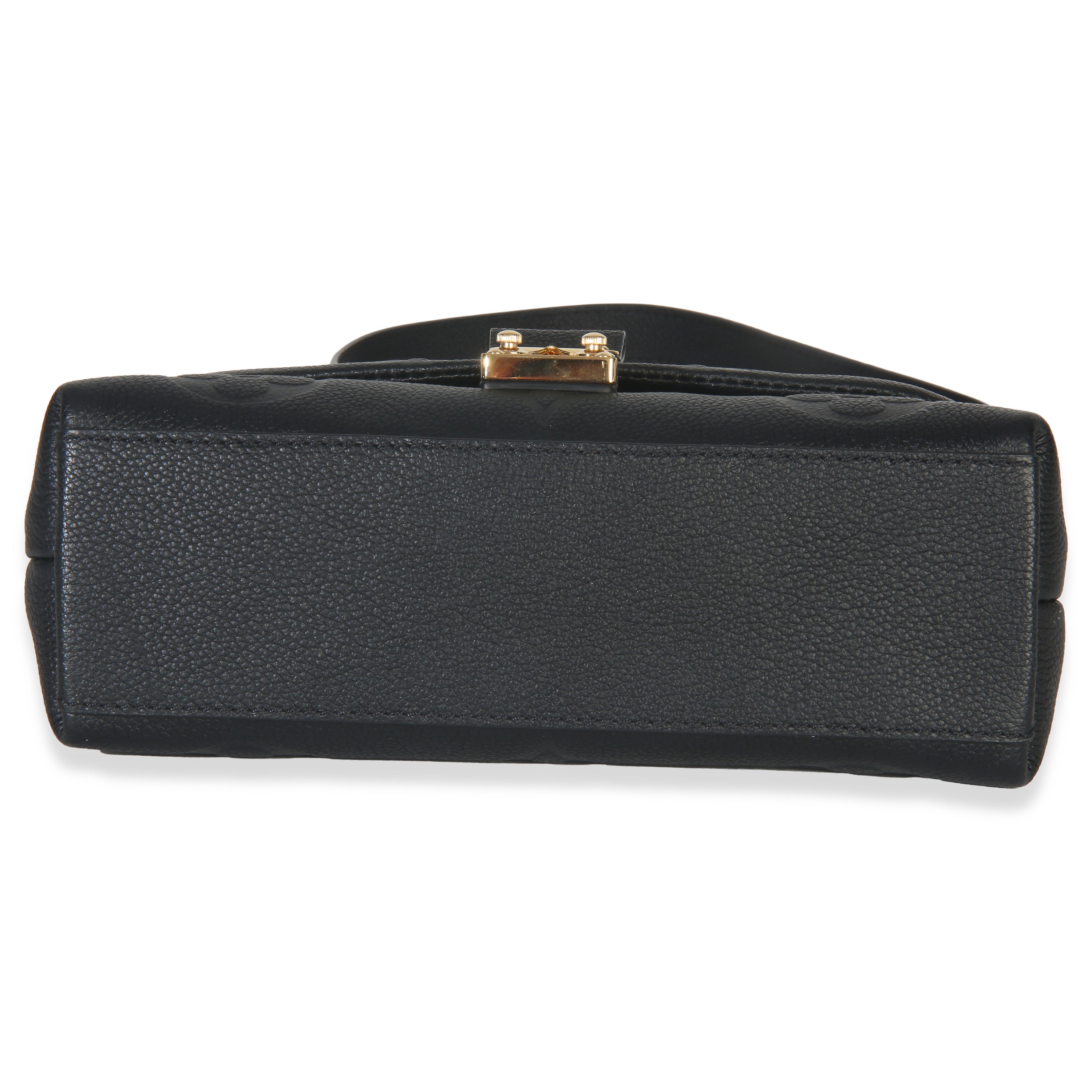 Louis Vuitton Black Giant Monogram Empreinte Madeleine BB