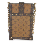 Louis Vuitton Monogram Reverse Canvas Vertical Trunk Pochette