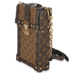 Louis Vuitton Monogram Reverse Canvas Vertical Trunk Pochette