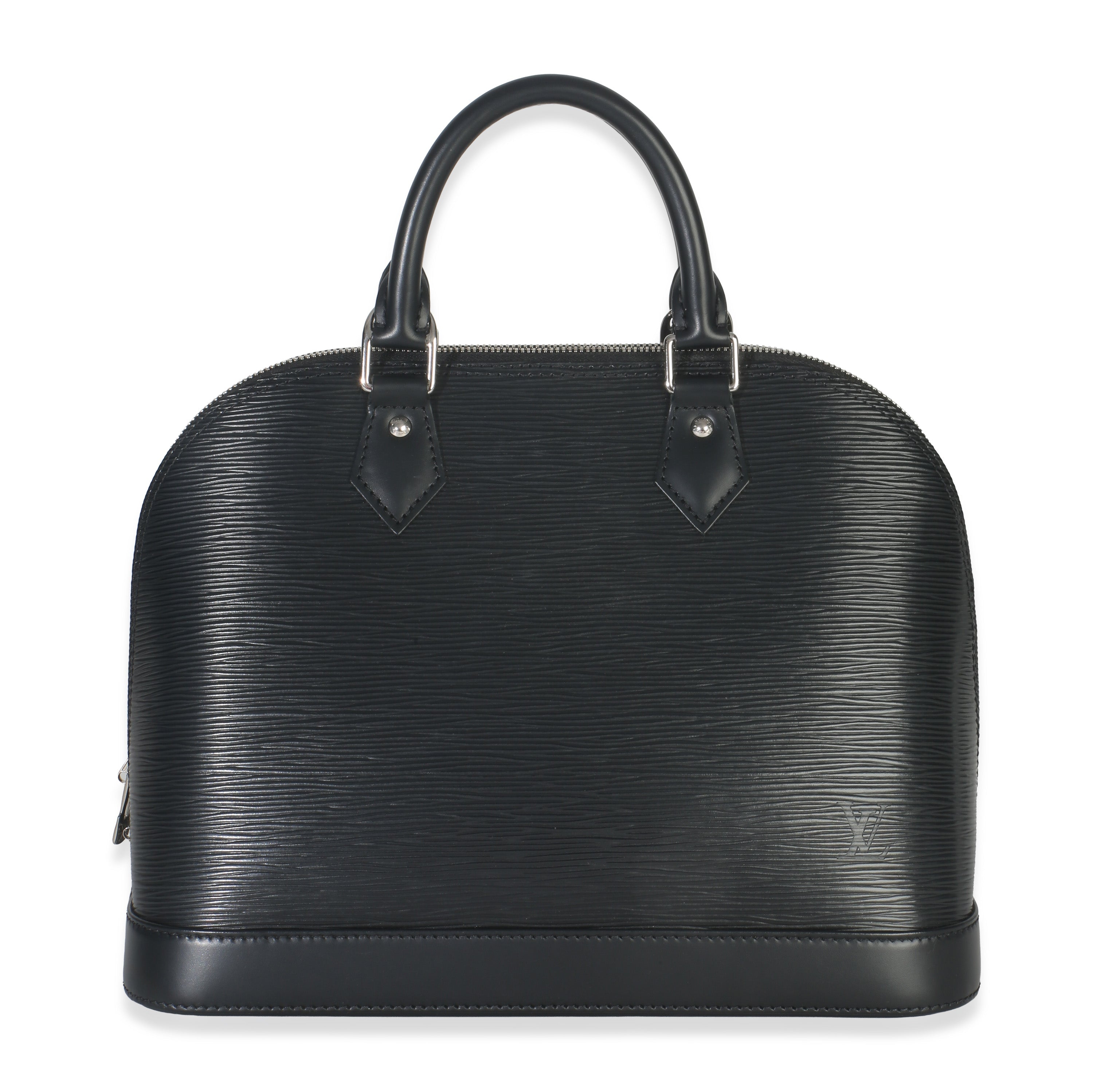 Louis Vuitton Black Epi Alma PM