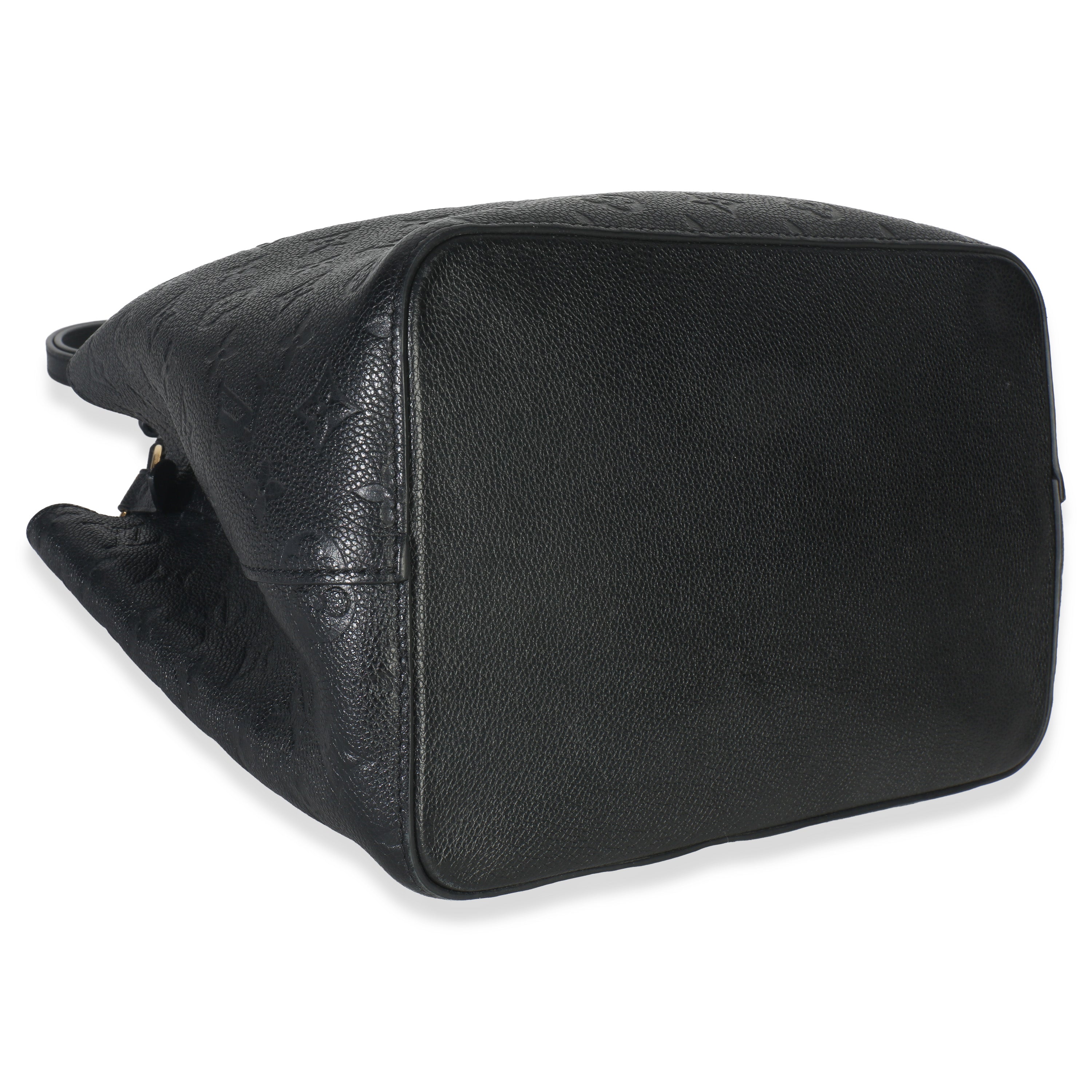 Louis Vuitton Black Monogram Empreinte Neonoe MM