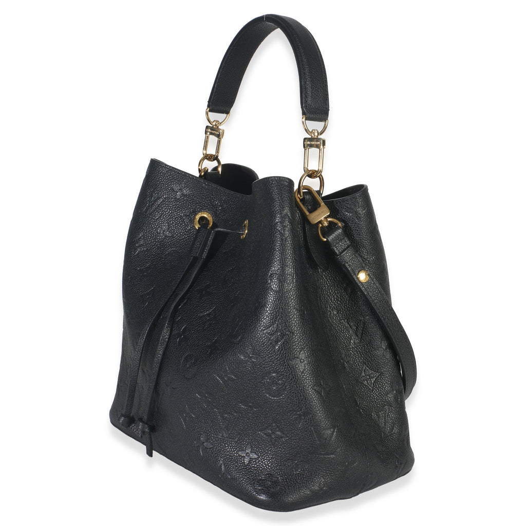 Louis Vuitton Black Monogram Empreinte Neonoe MM