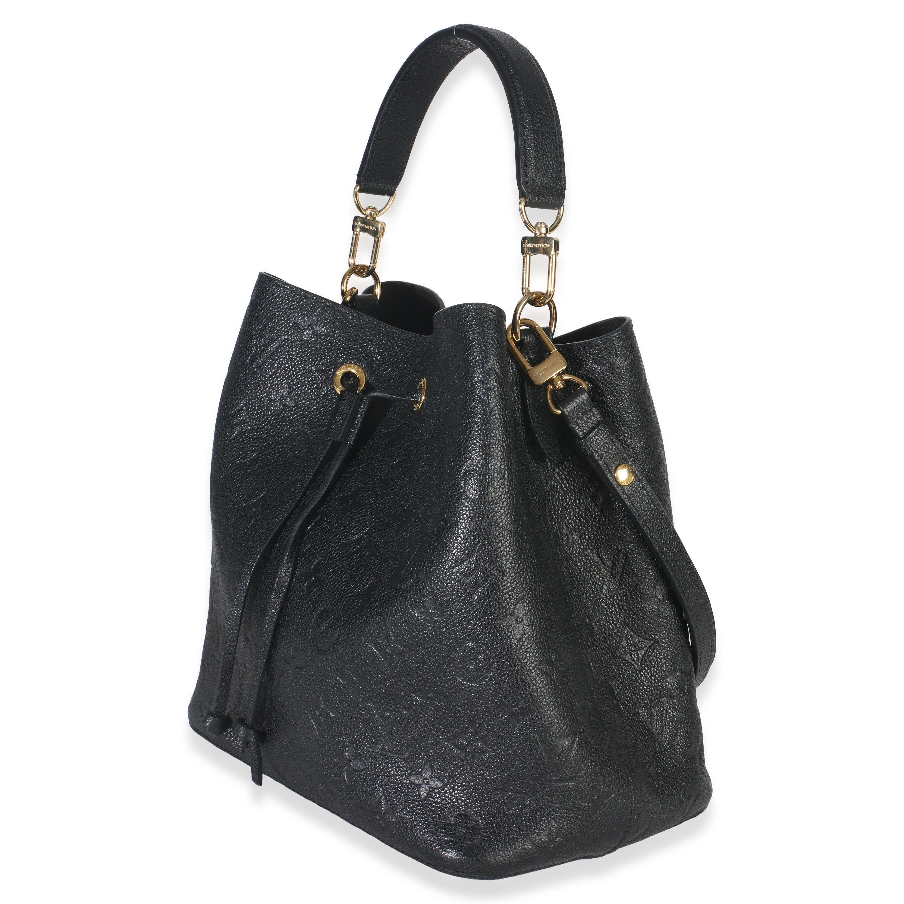 Louis Vuitton Black Monogram Empreinte Neonoe MM