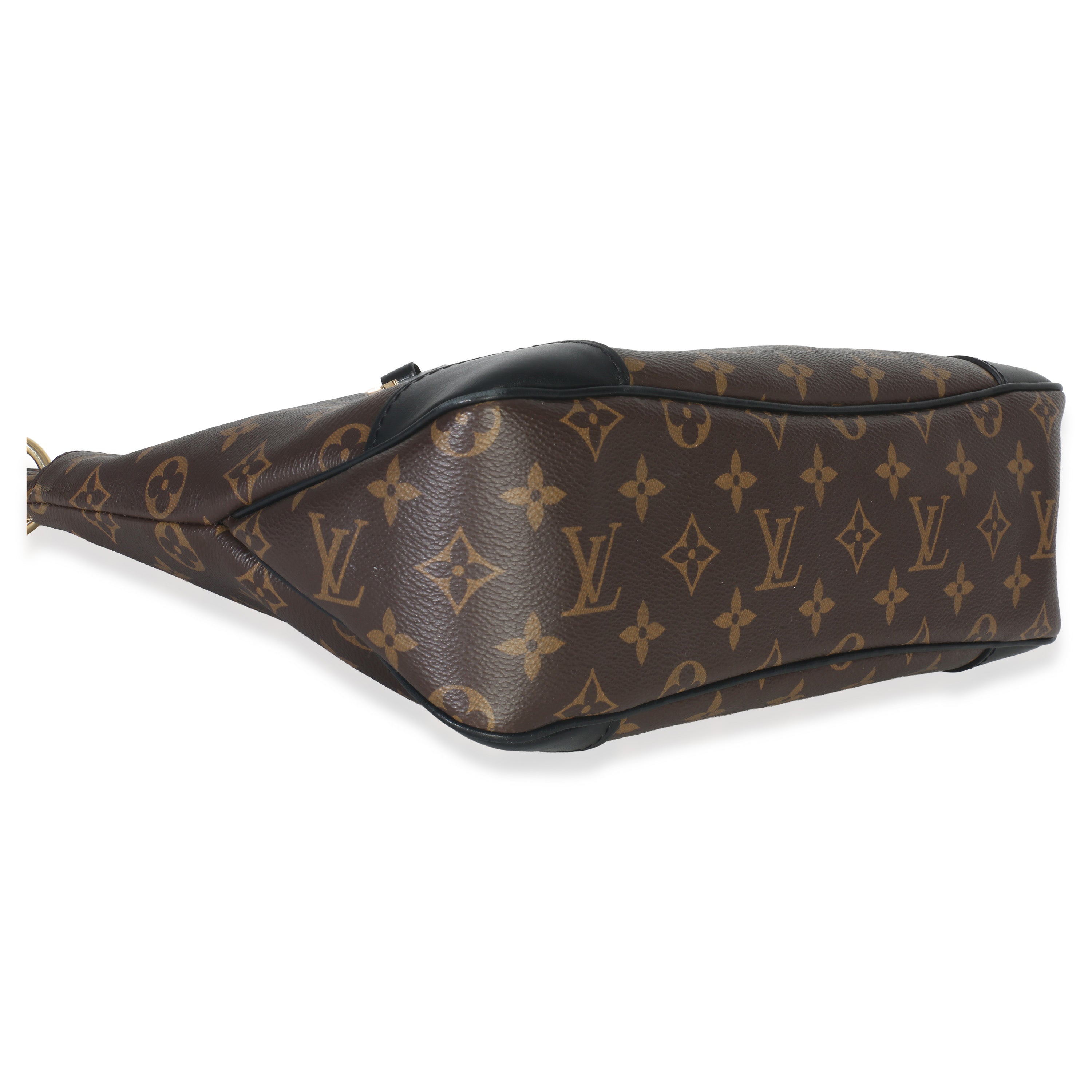 Louis Vuitton Black Monogram Canvas Odeon MM