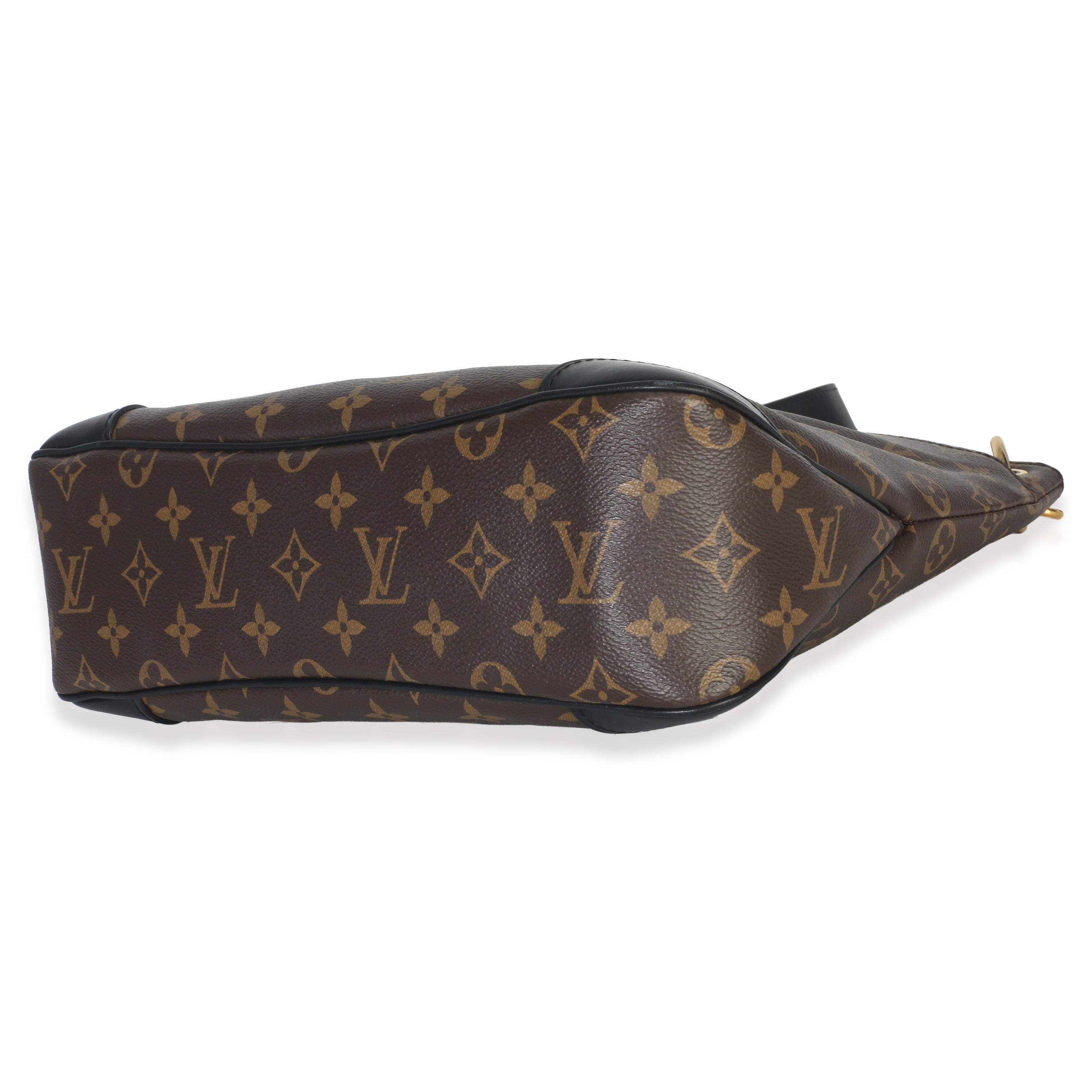Louis Vuitton Black Monogram Canvas Odeon MM