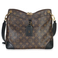 Louis Vuitton Black Monogram Canvas Odeon MM