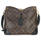 Louis Vuitton Black Monogram Canvas Odeon MM