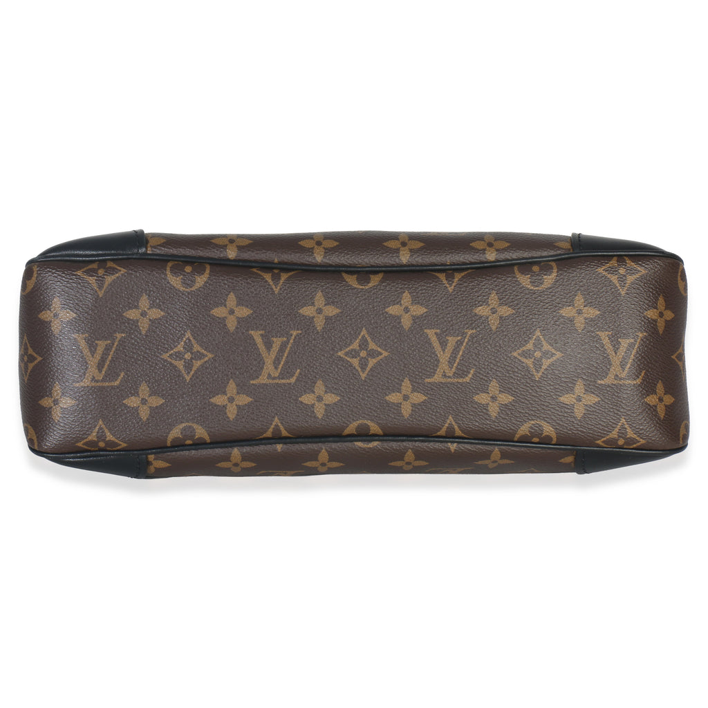Louis Vuitton Black Monogram Canvas Odeon MM