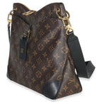 Louis Vuitton Black Monogram Canvas Odeon MM