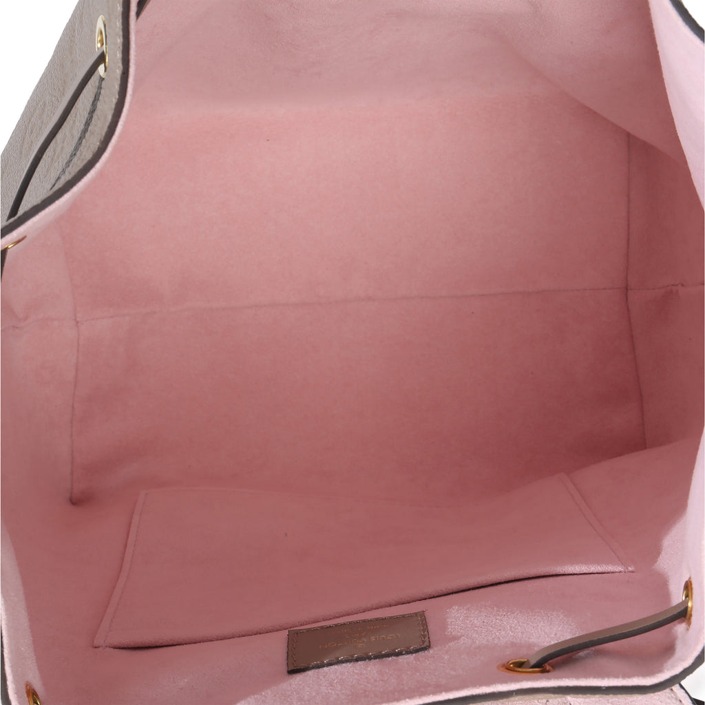 Louis Vuitton Tourterelle Monogram Empreinte Montsouris NM