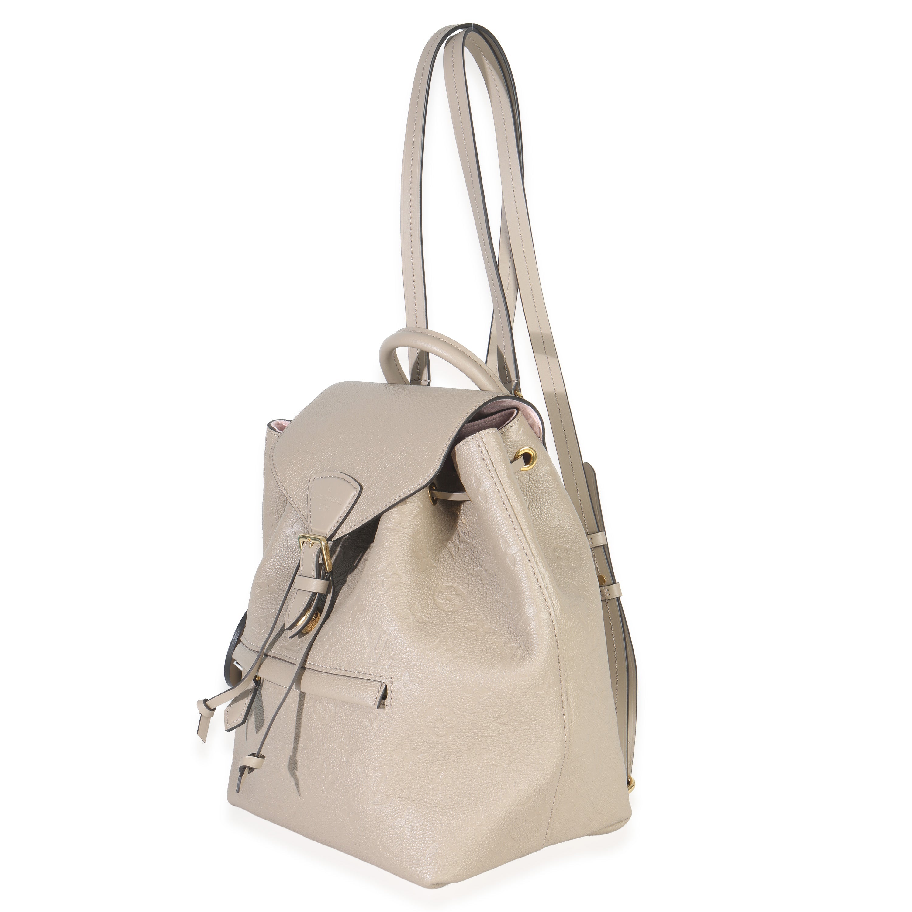 Louis Vuitton Tourterelle Monogram Empreinte Montsouris NM