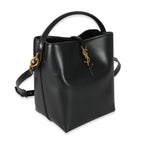 Saint Laurent Black Shiny Calfskin Small Le 37 Bucket Bag