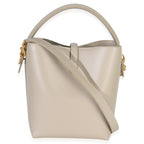 Saint Laurent Beige Calfskin Small Le 37 Bucket Bag
