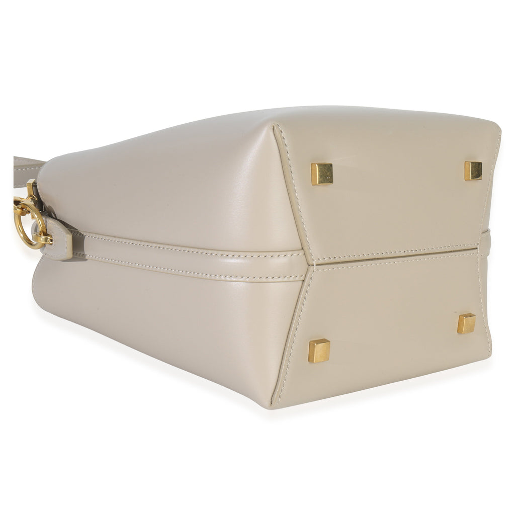 Saint Laurent Beige Calfskin Small Le 37 Bucket Bag