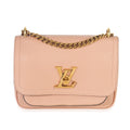 Louis Vuitton Rose Des Sables Grained Calfskin Lockme Tender