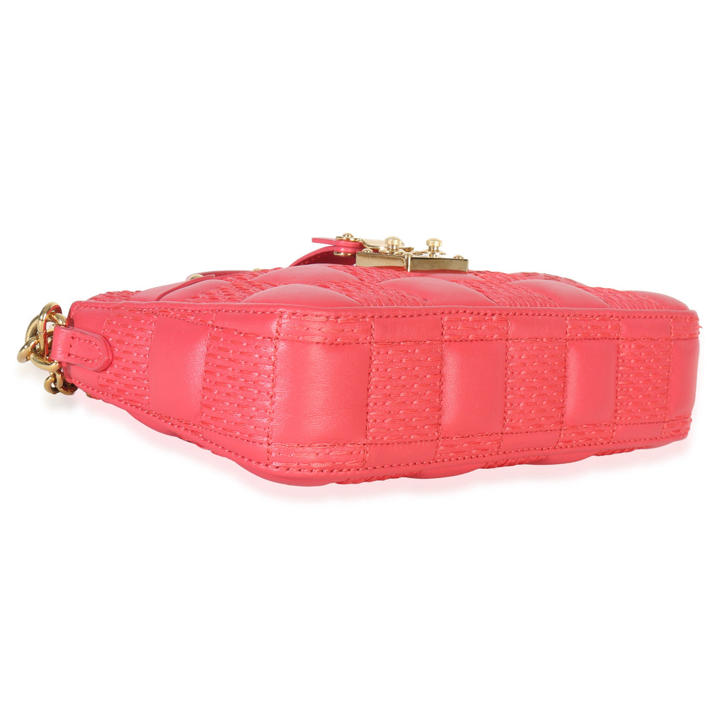 Louis Vuitton Rose Damier Quilted Lambskin Troca Pochette