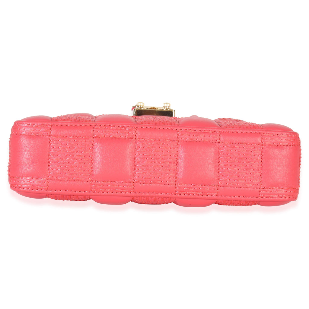 Louis Vuitton Rose Damier Quilted Lambskin Troca Pochette