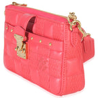 Louis Vuitton Rose Damier Quilted Lambskin Troca Pochette