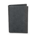 Louis Vuitton Black Monogram Empreinte Passport Holder