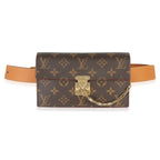 Louis Vuitton Monogram Canvas S Lock Belt Pouch