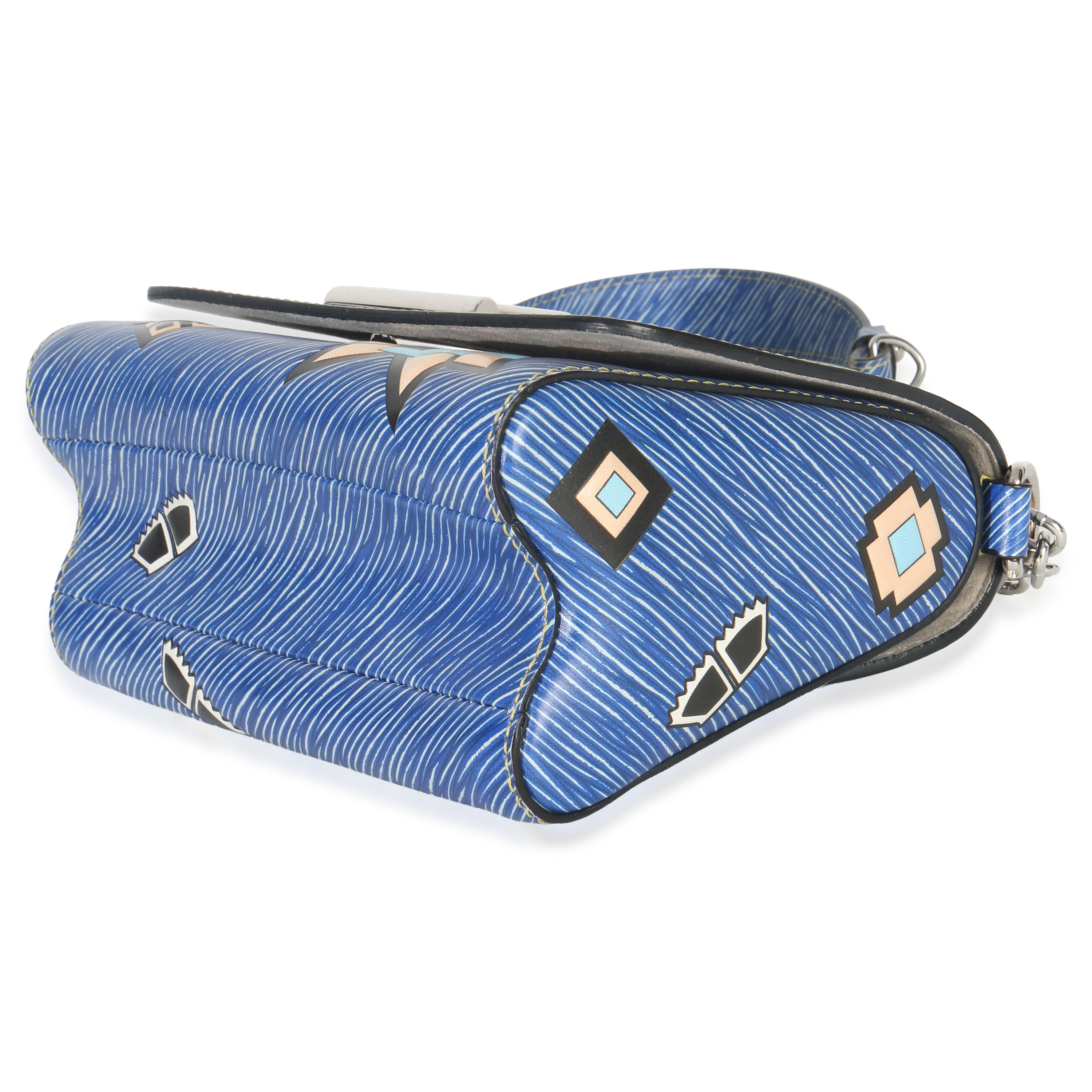 Louis Vuitton Blue Denim Aztec Epi Twist PM