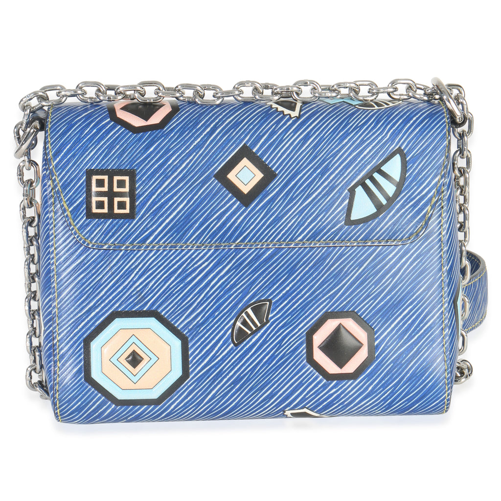 Louis Vuitton Blue Denim Aztec Epi Twist PM