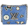 Louis Vuitton Blue Denim Aztec Epi Twist PM