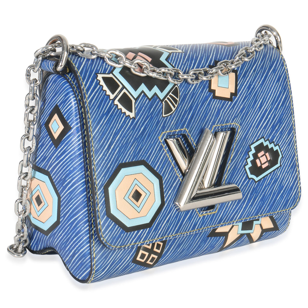 Louis Vuitton Blue Denim Aztec Epi Twist PM