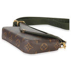 Louis Vuitton Kaki Monogram Canvas Felicie Strap & Go