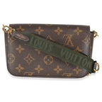 Louis Vuitton Kaki Monogram Canvas Felicie Strap & Go